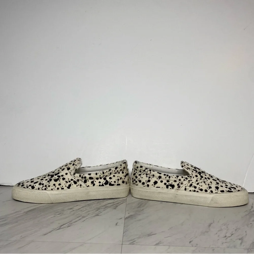 Madewell Sidewalk Slip On Spatter Painted Calf Hair Slip On 8M